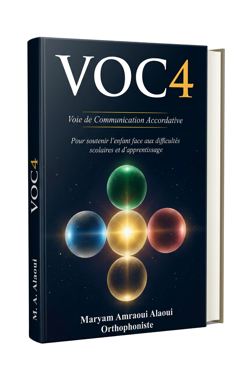 Livre VOC4 – Voie de Communication Accordative, présenté en maquette 3D